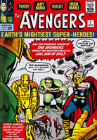 Cover of Marvel Comics library. Avengers