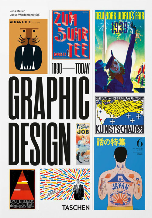Cover of history of graphic design. Ediz. italiana, spagnola e inglese. 40th anniversary