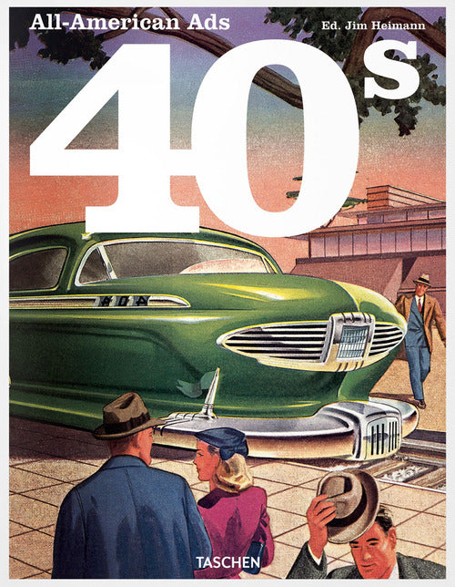 Cover of All-American ads of the 40s. Ediz. inglese, francese e tedesca