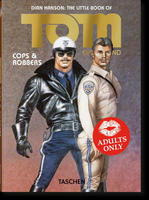 Cover of little book of Tom of Finland: cops & robbers. Ediz. inglese, francese e tedesca