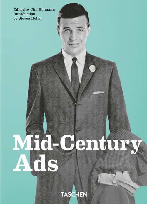 Cover of Mid-century Ads. Ediz. inglese, francese e tedesca