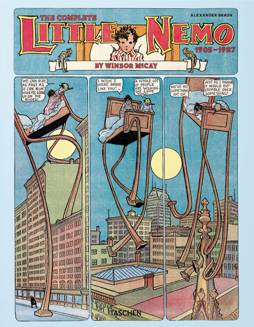 Cover of complete Little Nemo 1905-1927. Ediz. inglese, francese e tedesca