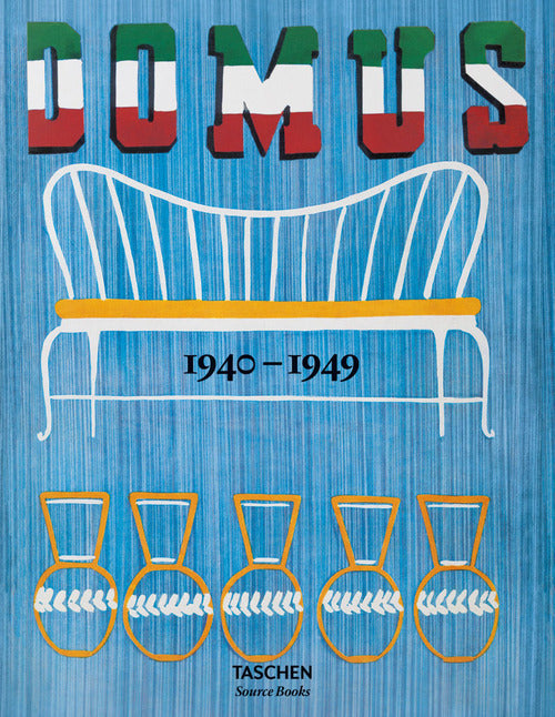 Cover of Domus (1940-1949). Ediz. inglese, francese e tedesca