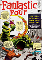 Cover of Marvel comics library. Fantastic Four