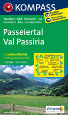 Cover of Carta escursionistica n. 044. Val Passiria-Passeiertal 1:25.000. Adatto a GPS. Digital map. DVD-ROM