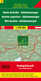 Cover of Oberösterreich Salzkammergut 1:200.000