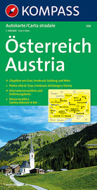 Cover of Carta stradale n. 308. Austria-Österreich 1:300.000