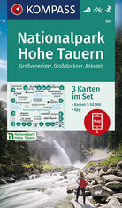 Cover of Carta escursionistica n. 50. Nationalpark Hohe Tauern 1:50.000 (set di 3 carte)