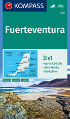 Cover of Carta escursionistica n. 240. Fuerteventura 1:50.000. Ediz. tedesca, spagnola e inglese