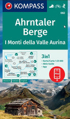Cover of Carta escursionistica nr. 082. Ahrntaler Berge/I Monti della Valle Aurina