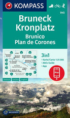 Cover of Carta escursionistica n. 045. Brunico, Plan de Corones