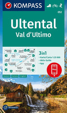 Cover of Carta escursionistica n. 052. Val d'Ultimo