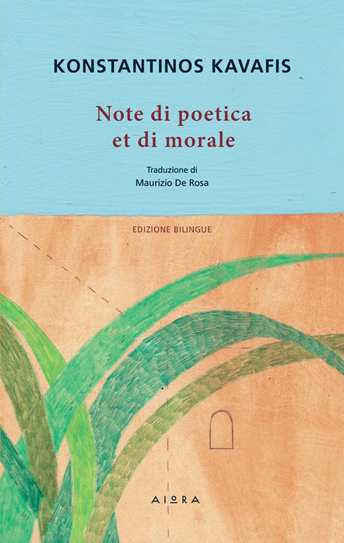 Cover of Note di poetica et di morale. Ediz. greca e italiana