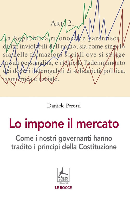 Cover of impone il mercato. Come i nostri governanti hanno stravolto i principi costituzionali