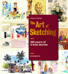 Cover of art of sketching. 400 years of travel diaries
