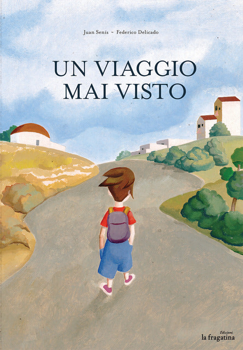 Cover of viaggio mai visto. Ediz. italiana e spagnola