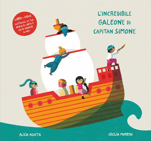 Cover of incredibile galeone di capitan Simone