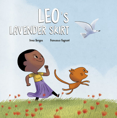 Cover of Leo's lavender skirt