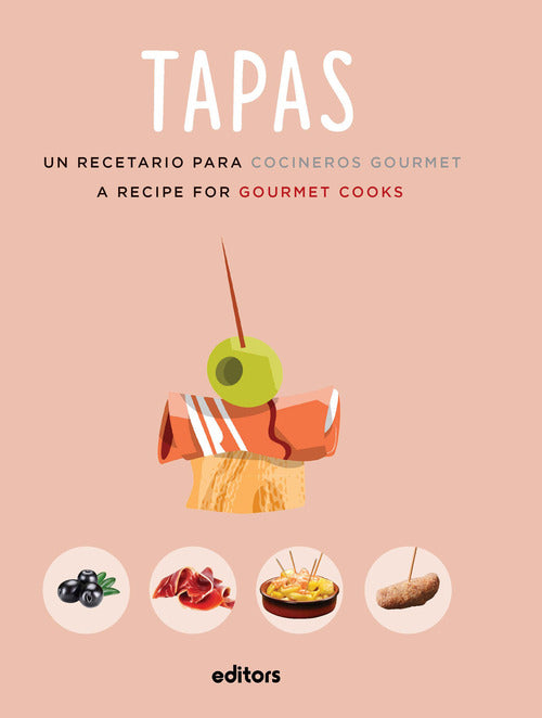 Cover of Tapas. A recipe for gourmet cooks