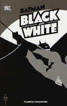 Cover of Batman. Black and white