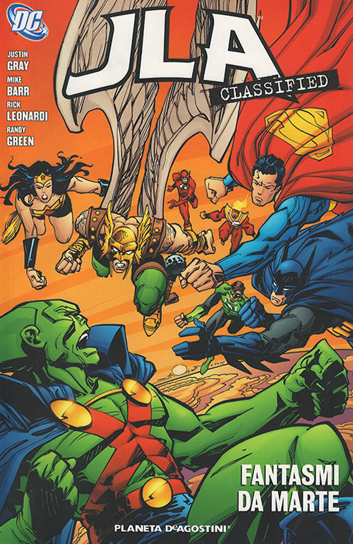 Cover of Fantasmi da Marte. JLA classified