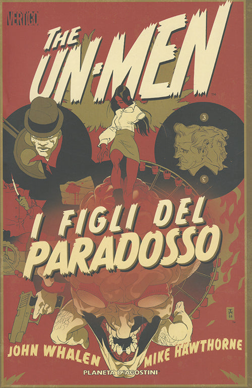 Cover of figli del paradosso. The Un-Men