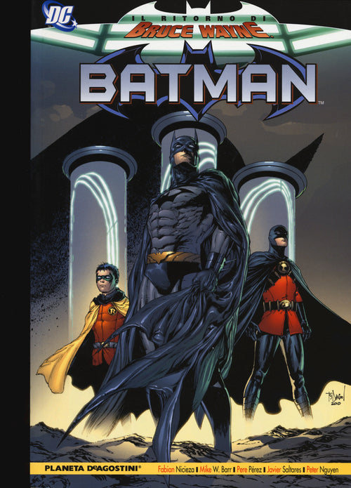 Cover of ritorno di Bruce Wayne. Batman