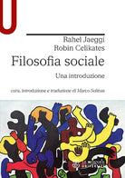 Cover of Filosofia sociale. Una introduzione