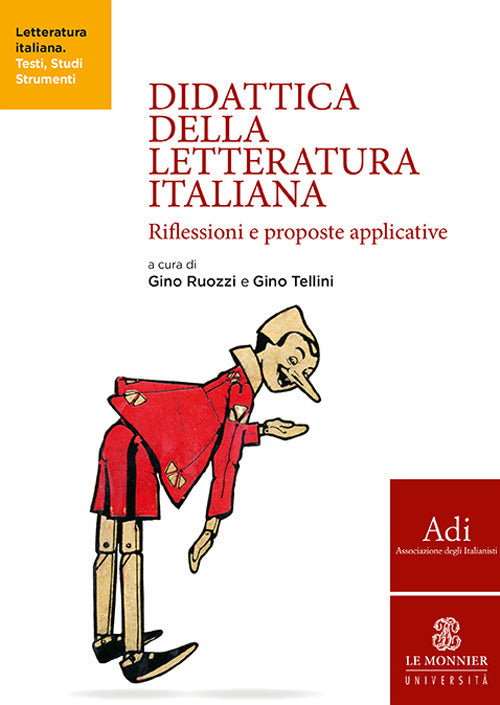 Cover of Didattica della letteratura italiana. Riflessioni e proposte applicative