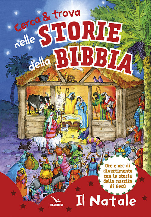 Cover of Cerca & trova nelle storie della Bibbia il Natale