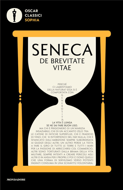 De brevitate vitae. Testo latino fronte