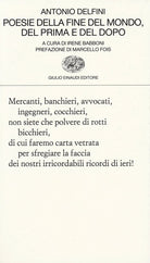 Poesie della fine del mondo, del prima e del dopo