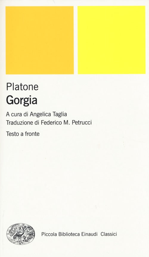 Gorgia. Testo greco a fronte