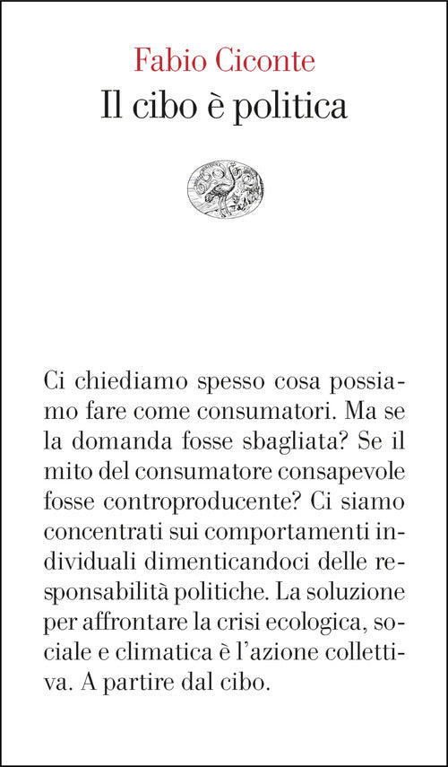 Il cibo politica
