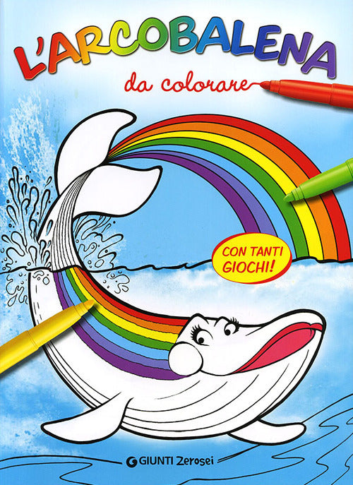 L'arcobalena da colorare