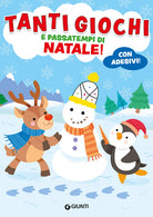 Tanti giochi e passatempi di Natale! Con adesivi