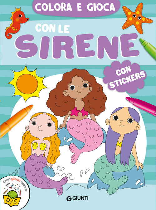 Colora e gioca con le sirene