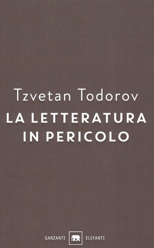 La letteratura in pericolo