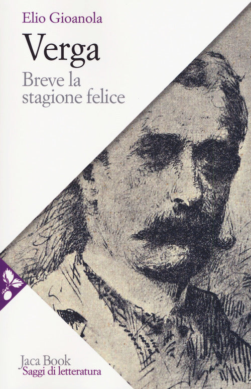 Cover of Verga. Breve la stagione felice