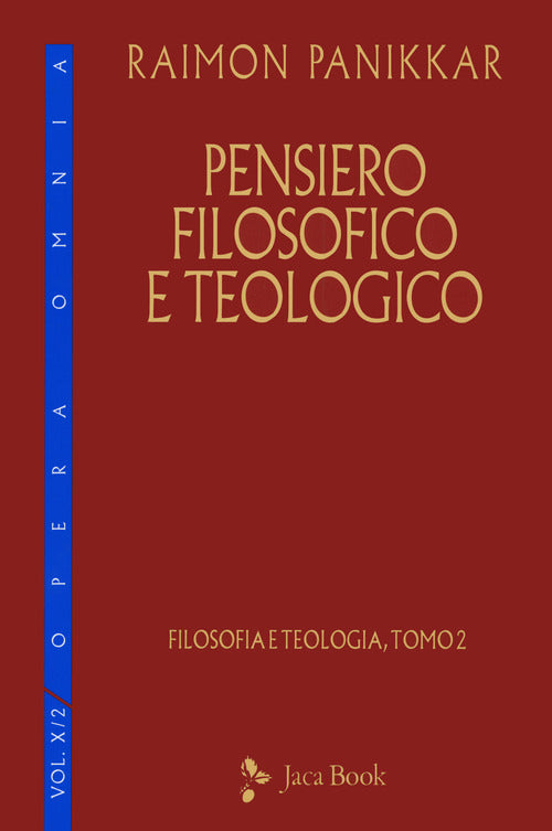 Cover of Pensiero filosofico e teologico