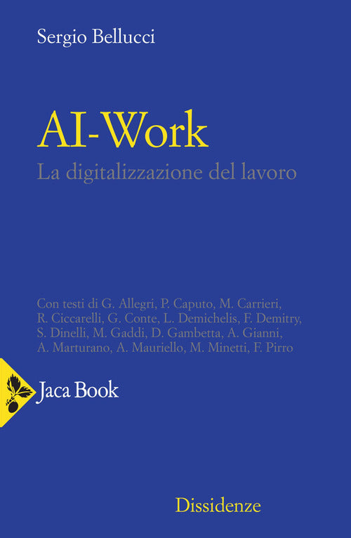 Cover of Ai-work. La digitalizzazione del lavoro