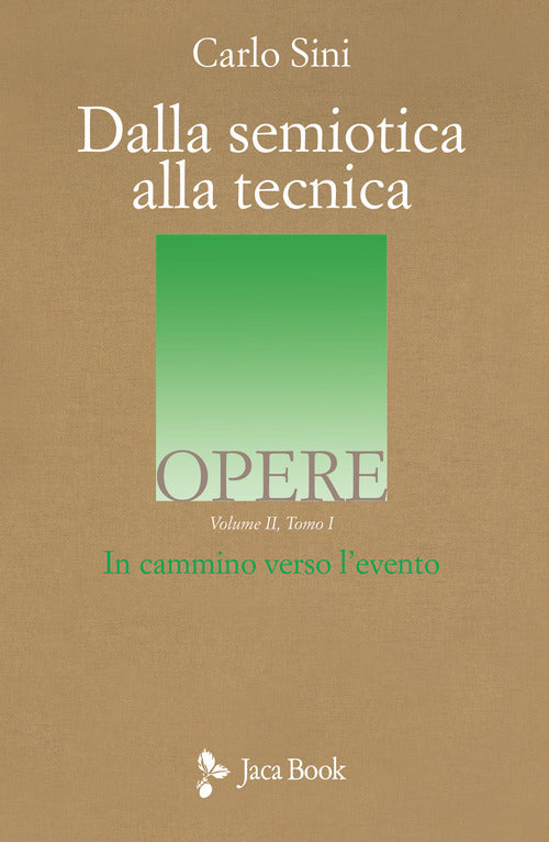 Cover of Dalla semiotica alla tecnica