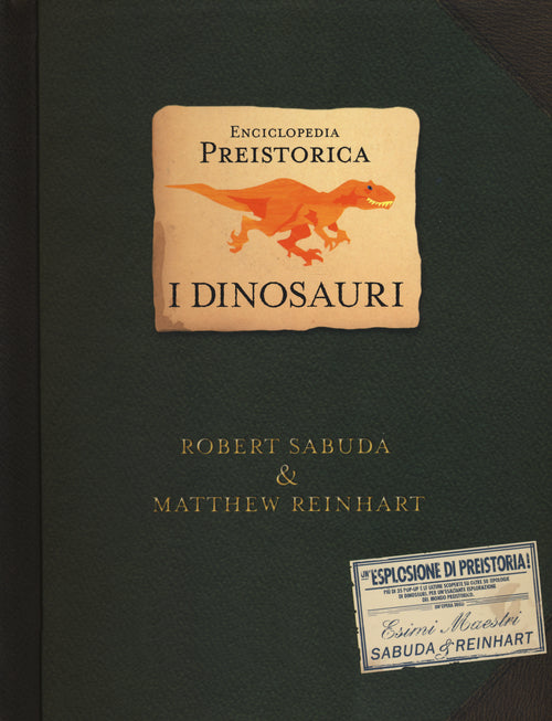 Cover of Enciclopedia preistorica. Dinosauri. Libro pop-up