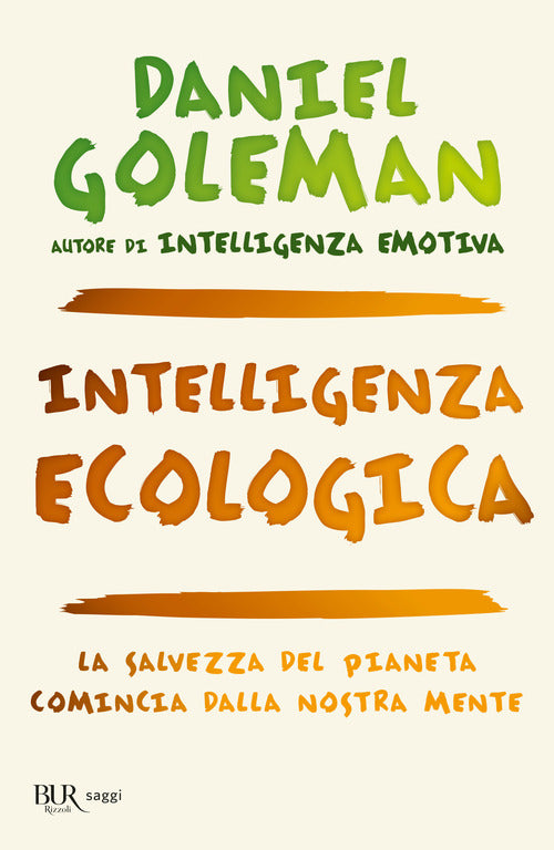 Cover of Intelligenza ecologica