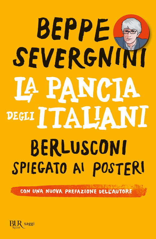 Cover of pancia degli italiani. Berlusconi spiegato ai posteri