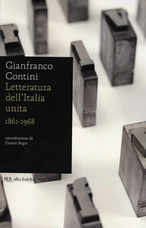 Cover of Letteratura dell'Italia unita 1861-1968