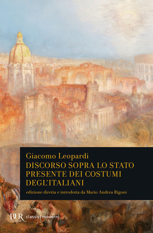 Cover of Discorso sopra lo stato presente dei costumi degl'Italiani