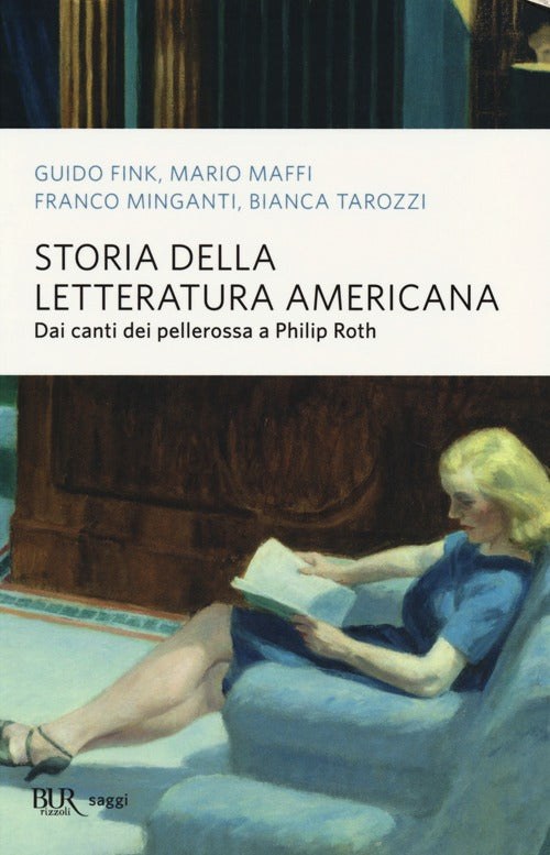 Cover of Storia della letteratura americana. Dai canti dei pellerossa a Philip Roth