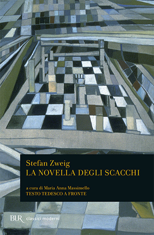 Cover of novella degli scacchi. Testo tedesco a fronte