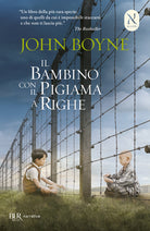 Cover of bambino con il pigiama a righe